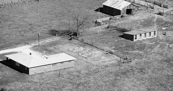 Vintage Aerial photo from 1988 in Clay County, IN