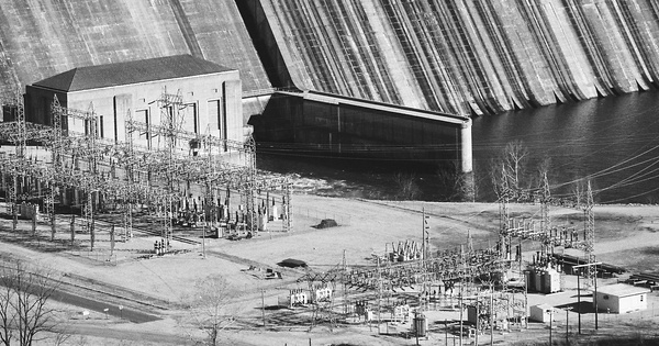 Vintage Aerial photo from 1988 in Baxter County, AR