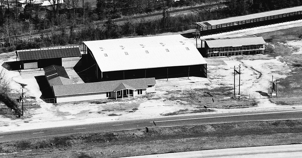 Vintage Aerial photo from 1993 in Hardin County, TX