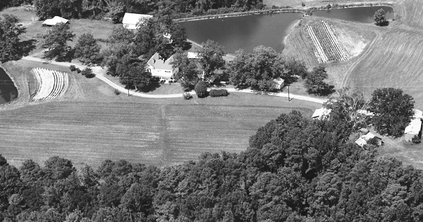 Vintage Aerial photo from 1999 in Wake County, NC