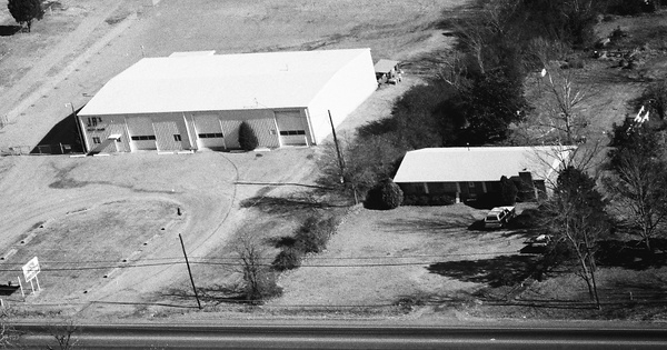Vintage Aerial photo from 1989 in Crawford County, AR