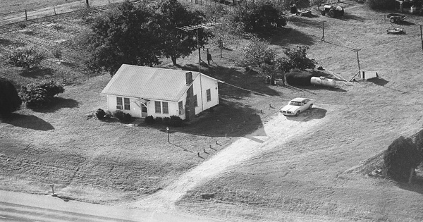 Vintage Aerial photo from -1986 in Limestone County, TX