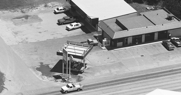 Vintage Aerial photo from 1988 in Live Oak County, TX