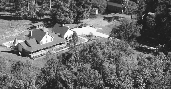 Vintage Aerial photo from 1993 in Iredell County, NC