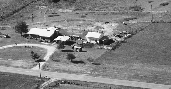 Vintage Aerial photo from 1993 in Iredell County, NC