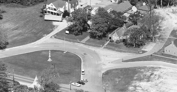 Vintage Aerial photo from 1988 in Isle of Wight County, VA