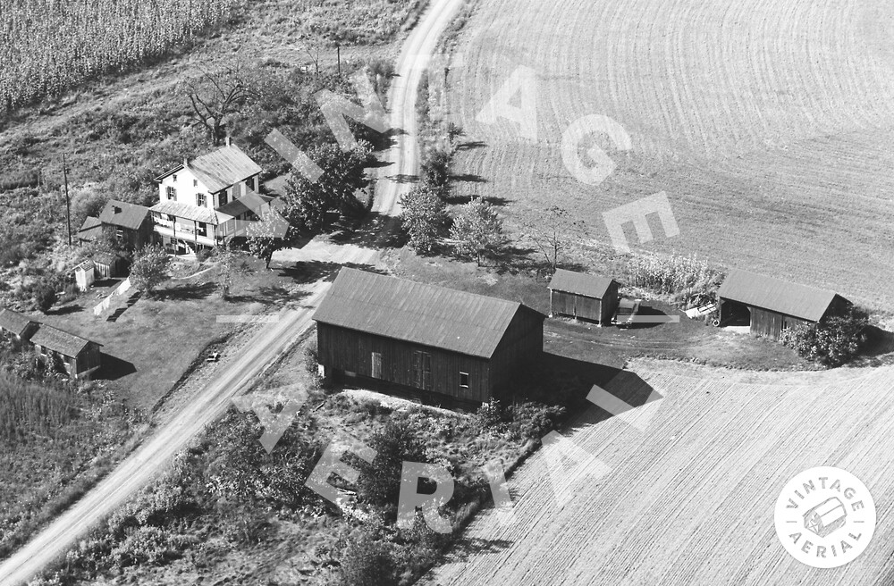 Vintage Aerial Pennsylvania Snyder County 1967 13BSN7