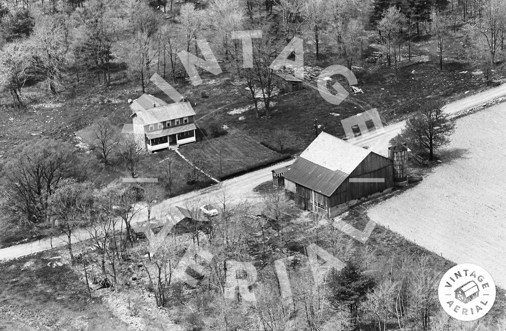 Vintage Aerial Pennsylvania Luzerne County 1963 6CLU15