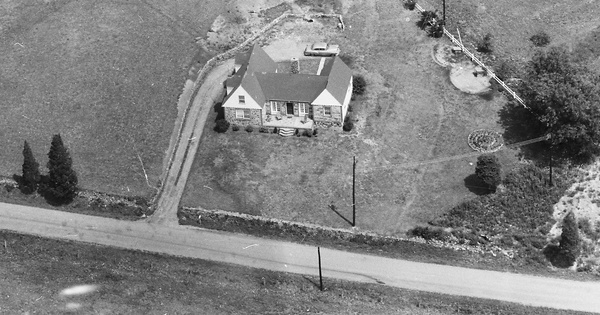 Vintage Aerial photo from 1965 in Northampton County, PA
