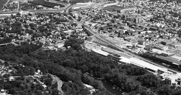 Vintage Aerial photo from 1992 in Lawrence County, PA