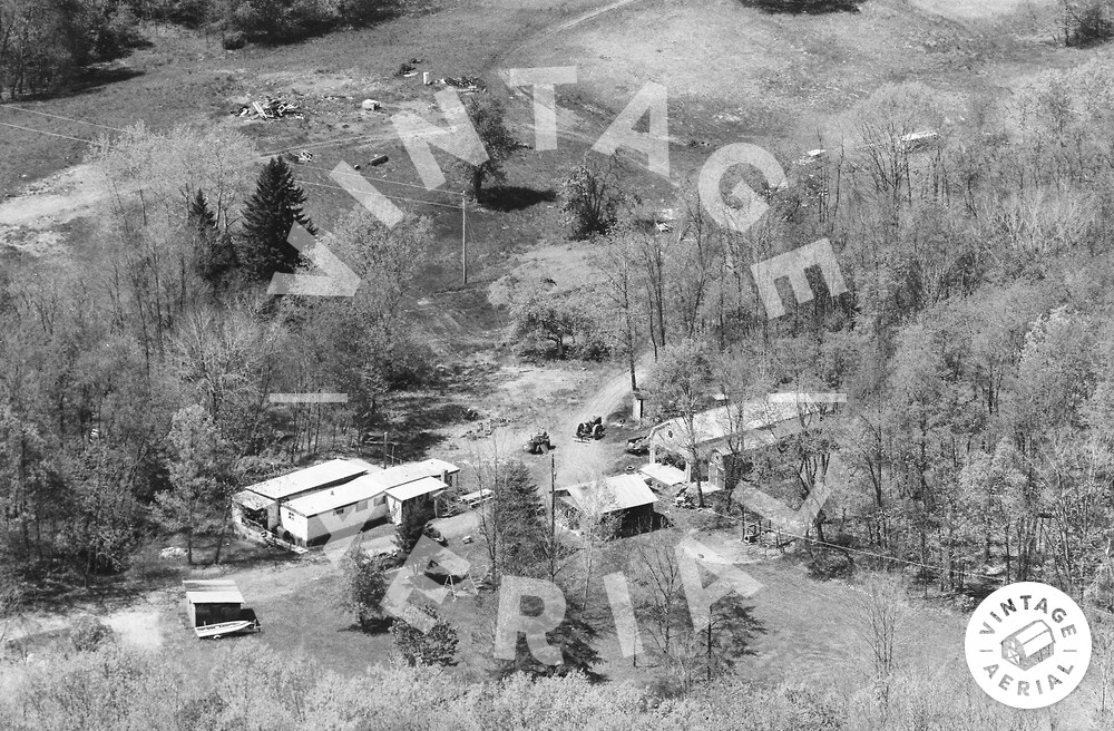 Vintage Aerial Pennsylvania Bedford County 1998 9DBE14