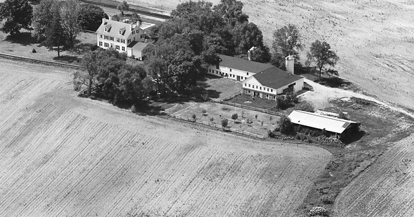 Vintage Aerial photo from -1986 in Mercer County, NJ