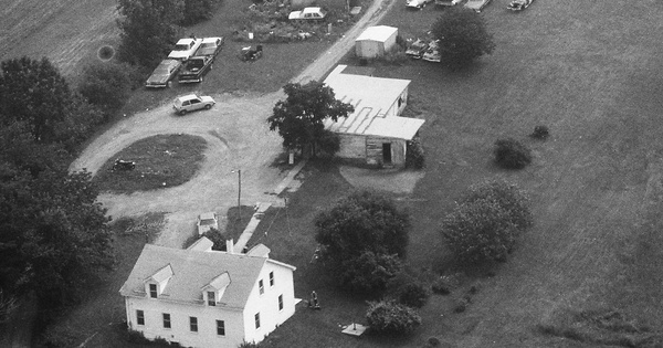 Vintage Aerial photo from 1989 in Cumberland County, PA