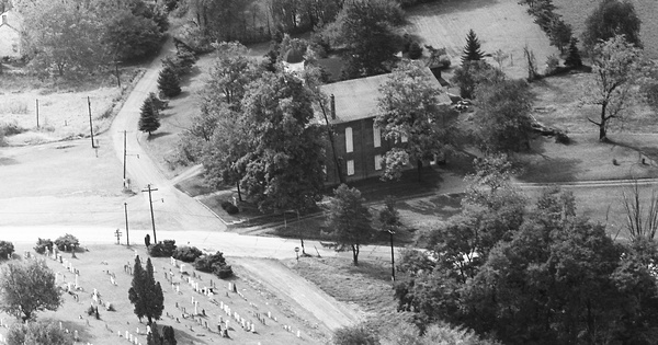 Vintage Aerial photo from 1971 in Washington County, PA
