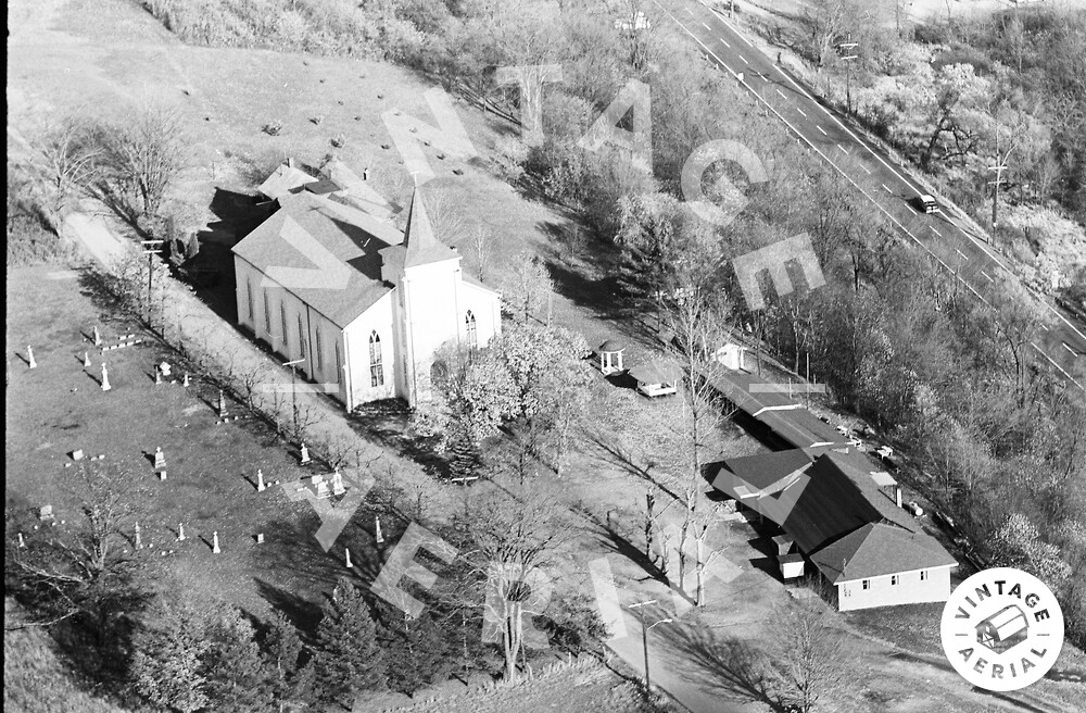 Vintage Aerial Pennsylvania Cambria County 1968 1PCA1