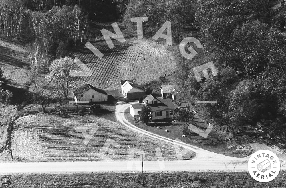 Vintage Aerial Wisconsin La Crosse County 1973 9HLC9