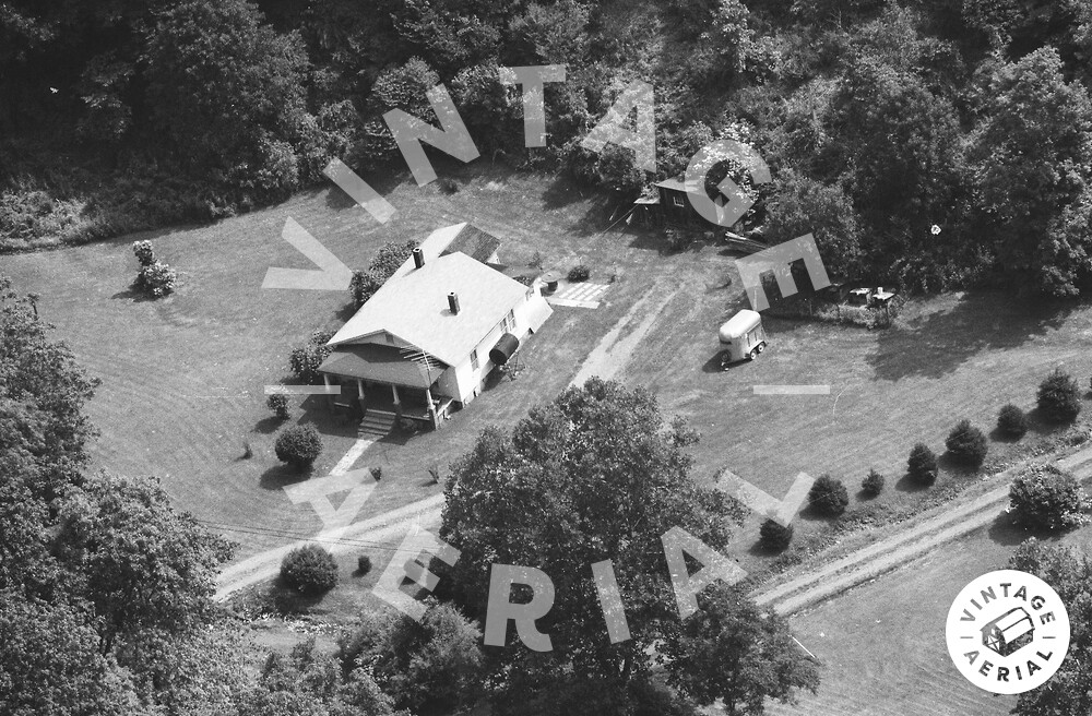Vintage Aerial West Virginia Monroe County 1986 36TMO1