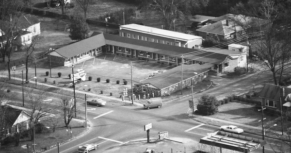 Vintage Aerial photo from 1984 in Butts County, GA