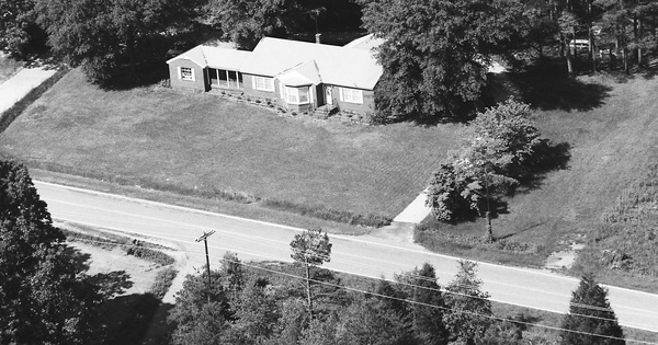 Vintage Aerial photo from 1984 in Anderson County, SC