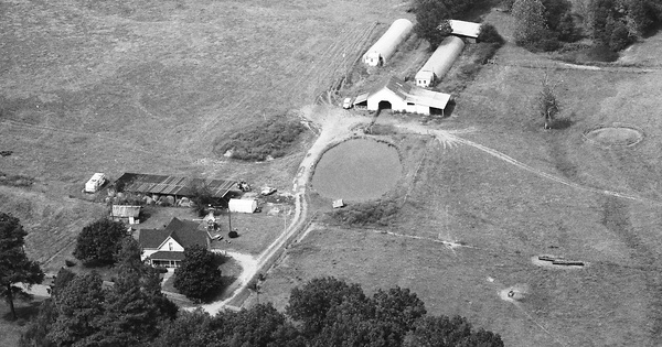 Vintage Aerial photo from 1991 in Polk County, TN