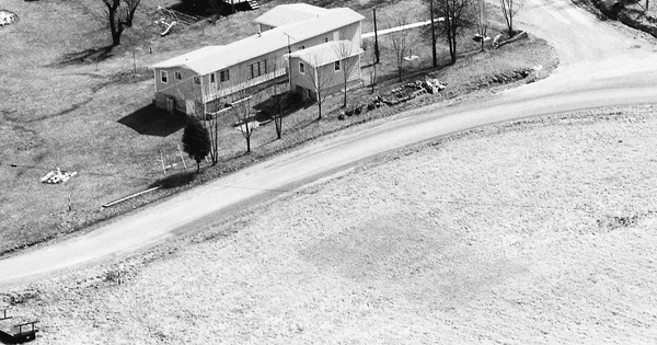 Vintage Aerial photo from 1991 in Wythe County, VA