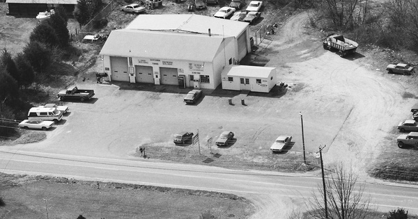 Vintage Aerial photo from 1987 in Stafford County, VA