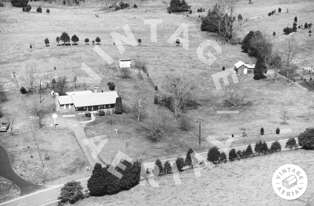 Vintage Aerial Virginia Rockbridge County 1985 23RRB12