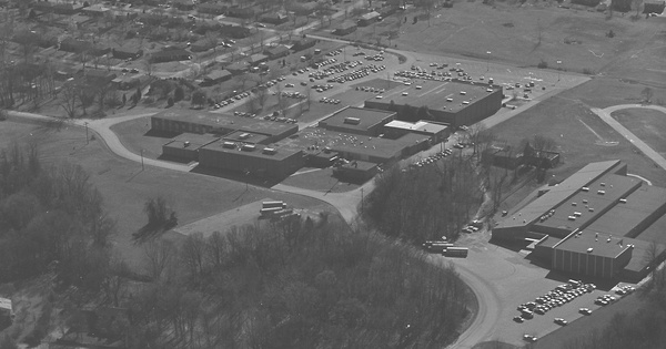 Vintage Aerial photo from 1981 in Christian County, KY