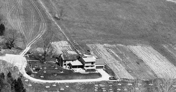 Vintage Aerial photo from 1985 in Jefferson County, KY