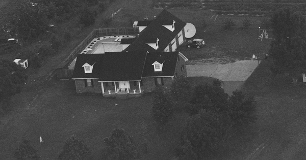 Vintage Aerial photo from 1990 in White County, AR