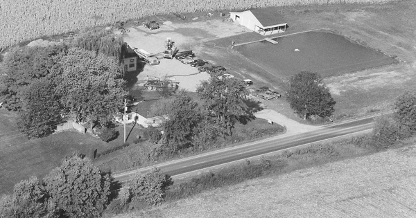 Vintage Aerial photo from 1995 in Kent County, MI