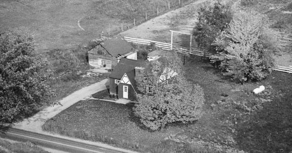 Vintage Aerial photo from 1982 in Isabella County, MI