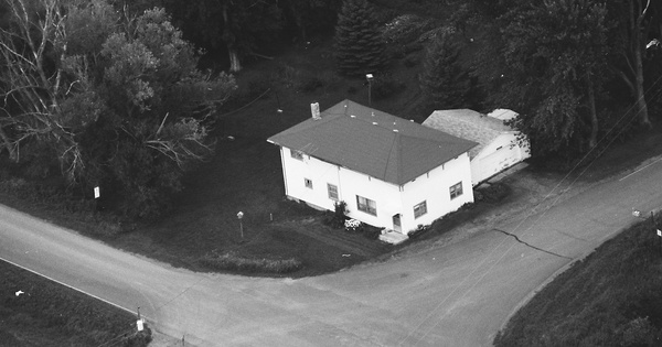 Vintage Aerial photo from 1986 in Kanabec County, MN