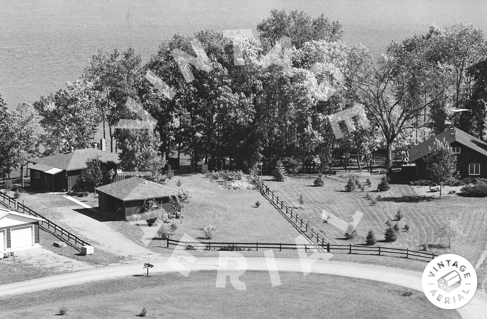 Vintage Aerial Minnesota Pine County 1982 16DPI22