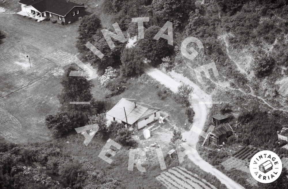 Vintage Aerial Kentucky Martin County 1984 26LMR34