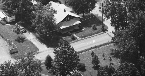 Vintage Aerial photo from 1984 in McCracken County, KY