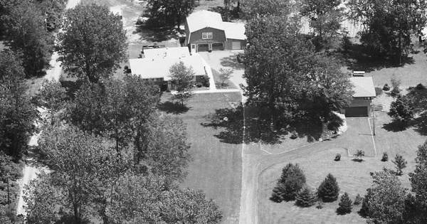 Vintage Aerial photo from 1989 in Porter County, IN