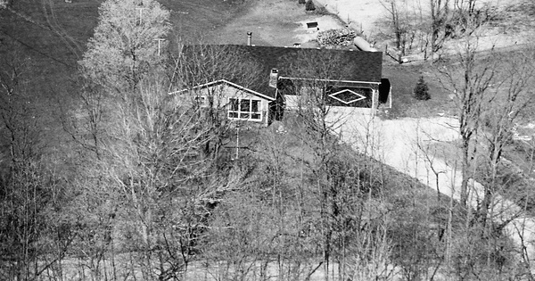 Vintage Aerial photo from 1981 in Porter County, IN