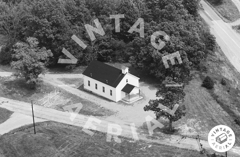 Vintage Aerial Kentucky Adair County 1979 13OAD17