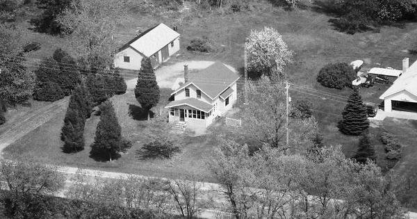 Vintage Aerial photo from 1985 in Oakland County, MI