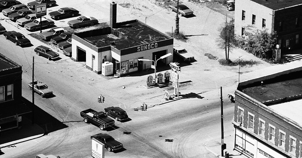 Vintage Aerial photo from 1978 in Saginaw County, MI