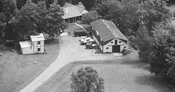 Vintage Aerial photo from 1980 in Lawrence County, PA