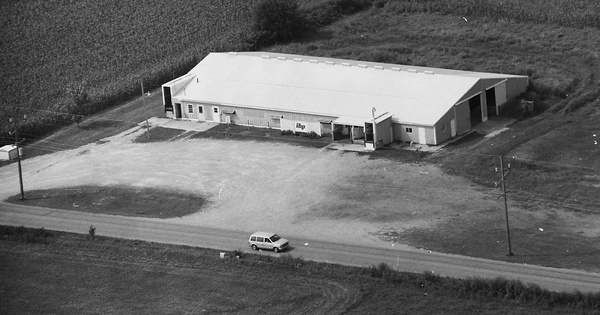 Vintage Aerial photo from 1995 in Elkhart County, IN