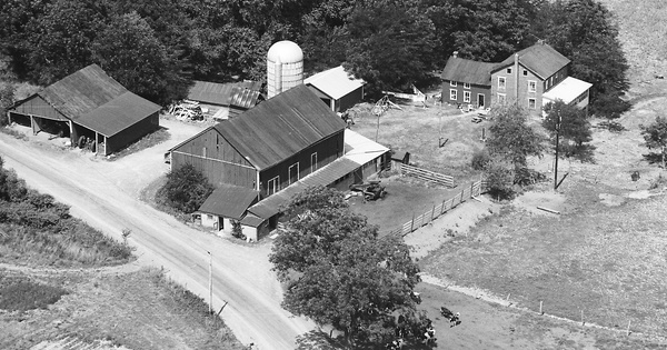 Vintage Aerial photo from 1991 in Mifflin County, PA
