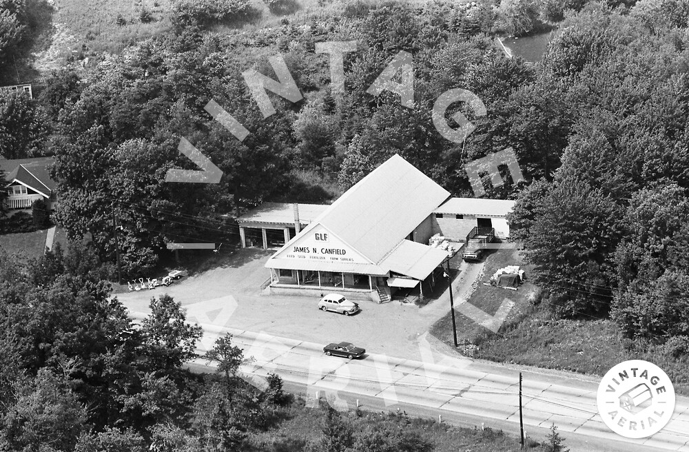 Vintage Aerial Pennsylvania Monroe County 1963 33CMO14