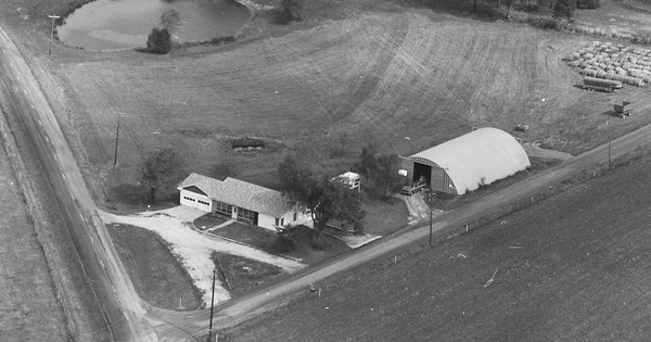 Vintage Aerial photo from 1981 in Moniteau County, MO