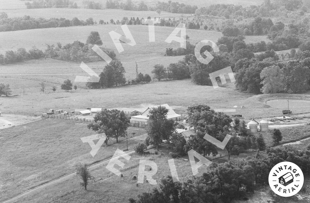 Vintage Aerial Missouri Monroe County 1977 41IMO28