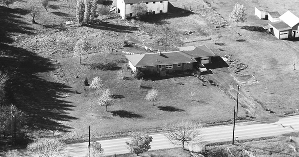 Vintage Aerial photo from 1966 in Stark County, OH