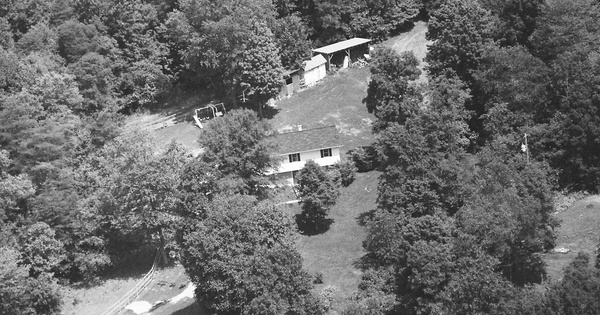 Vintage Aerial photo from 1995 in Jackson County, OH