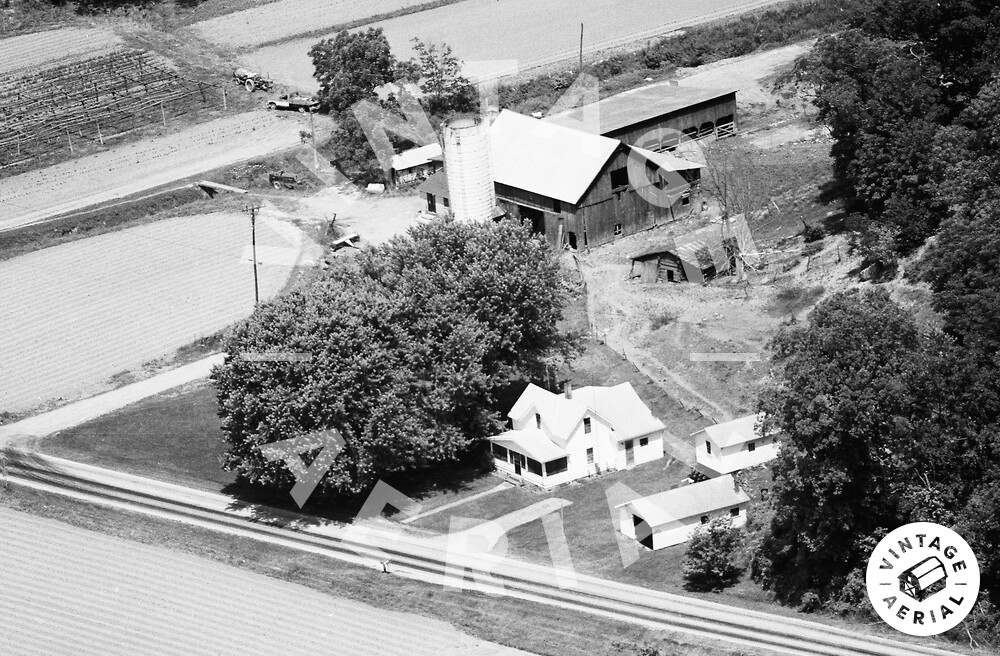 Vintage Aerial Ohio Lawrence County 1984 121YLA23